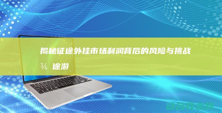 揭秘征途外挂市场 利润背后的风险与挑战 (征途游戏辅助软件)